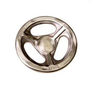 Handwheel keluli tahan karat dengan rawatan pempasifan, tangan roda injap aksesori