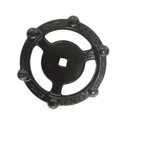 Roda Tangan Lurus Besi tuang